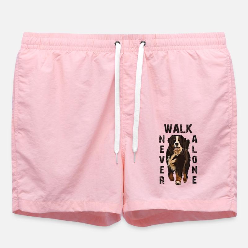 Berner Berghund - Badeshorts - Pink