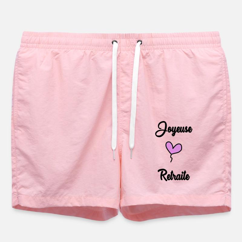 RETRAITE. RETRAITE. RETRAITEE. RETRAITE - Short de bain - rose