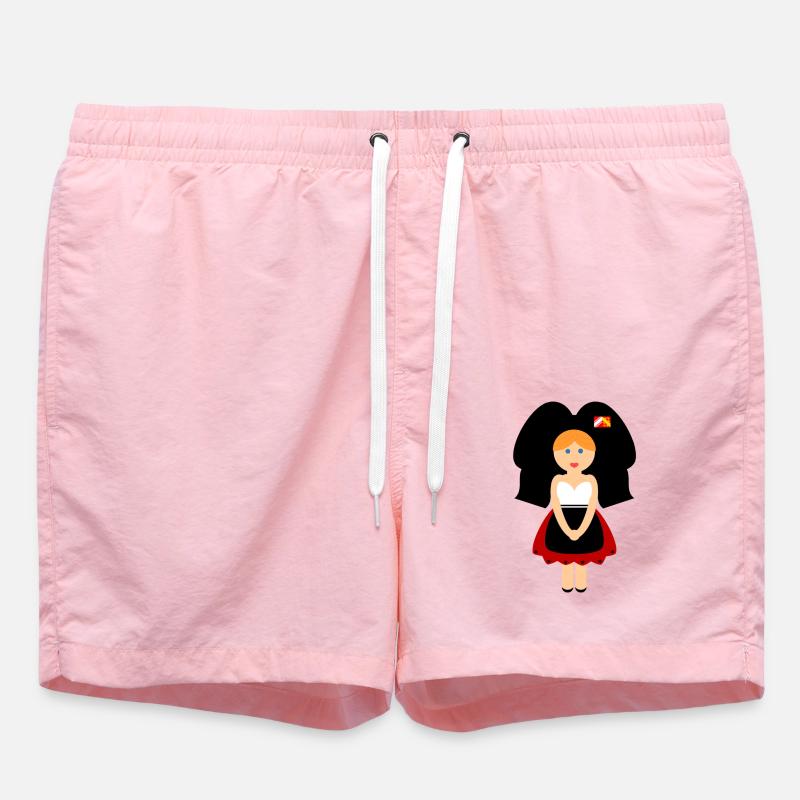 ALSACIENNE - Short de bain - rose
