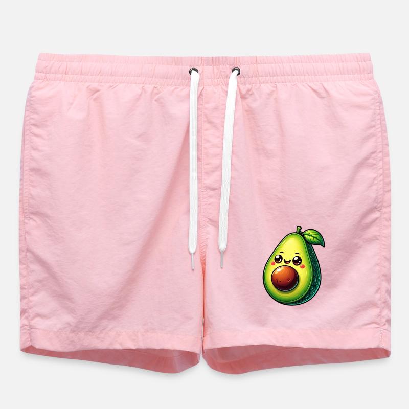 Avocado - Swim Trunks - pink