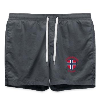 Cross-country skiing Norway emblem - Swim Trunks -  - Front