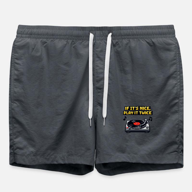 If It's Nice, Play It Twice Turntable - Swim Trunks -