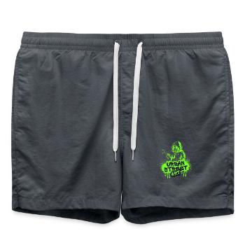 Neon Street Art Spray - Badeshorts -  - Vorne