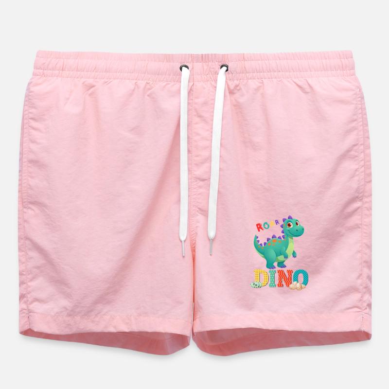 dino - Short de bain - rose