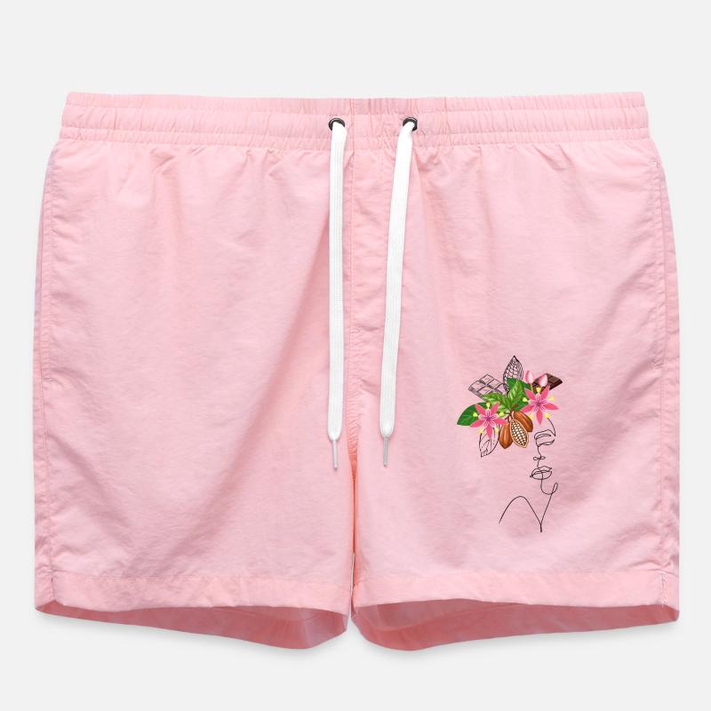 Dame Chocolat - Short de bain - rose