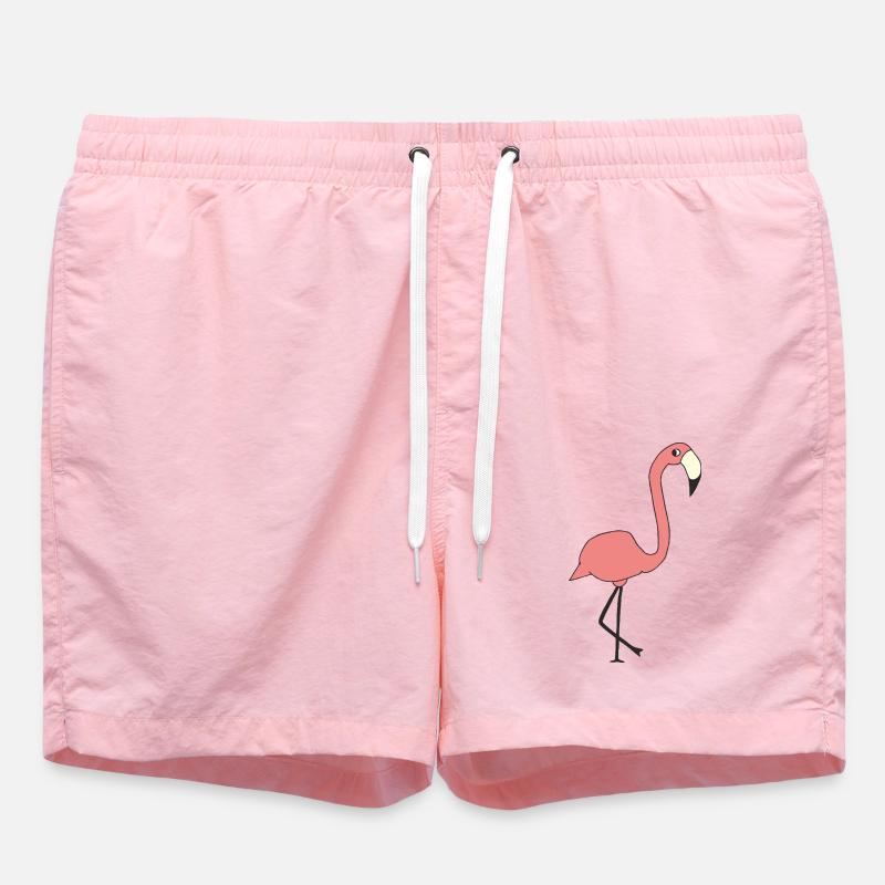 flamingo - Badeshorts - Pink