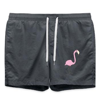 Rose flamant rose - Short de bain -  - Devant