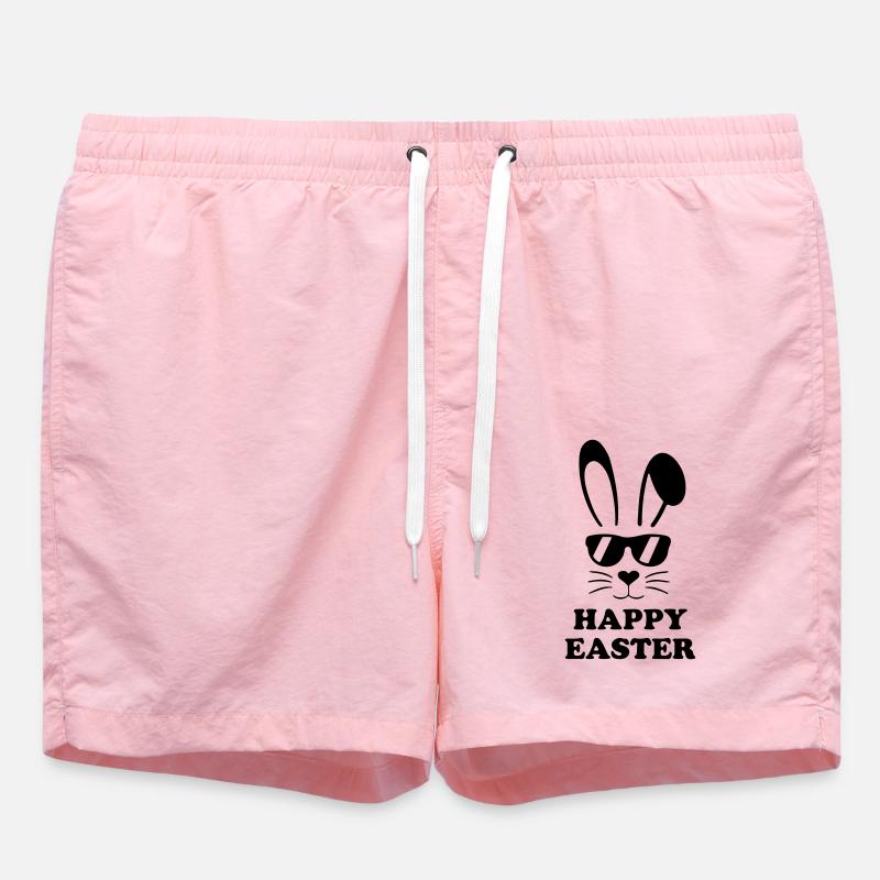 Joyeuses Pâques - Short de bain - rose