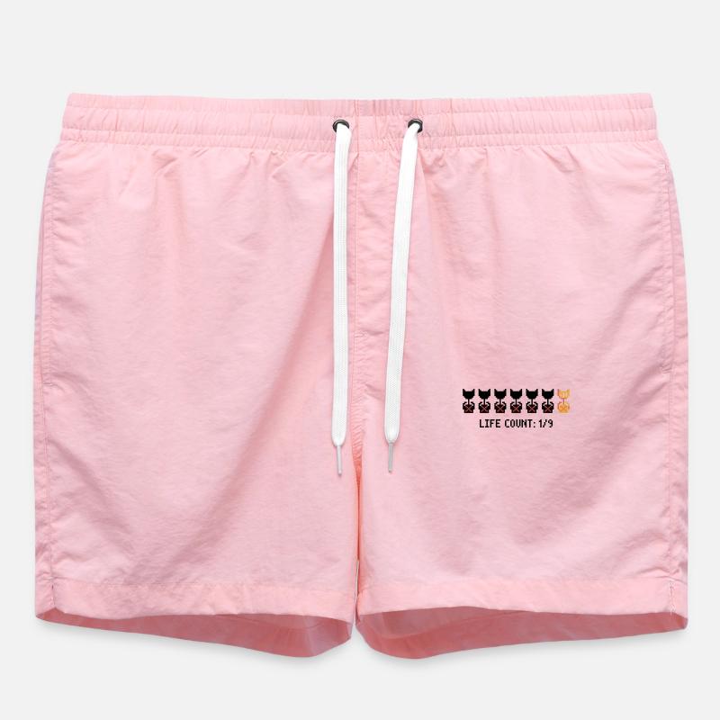 Endgültiges Leben - Badeshorts - Pink