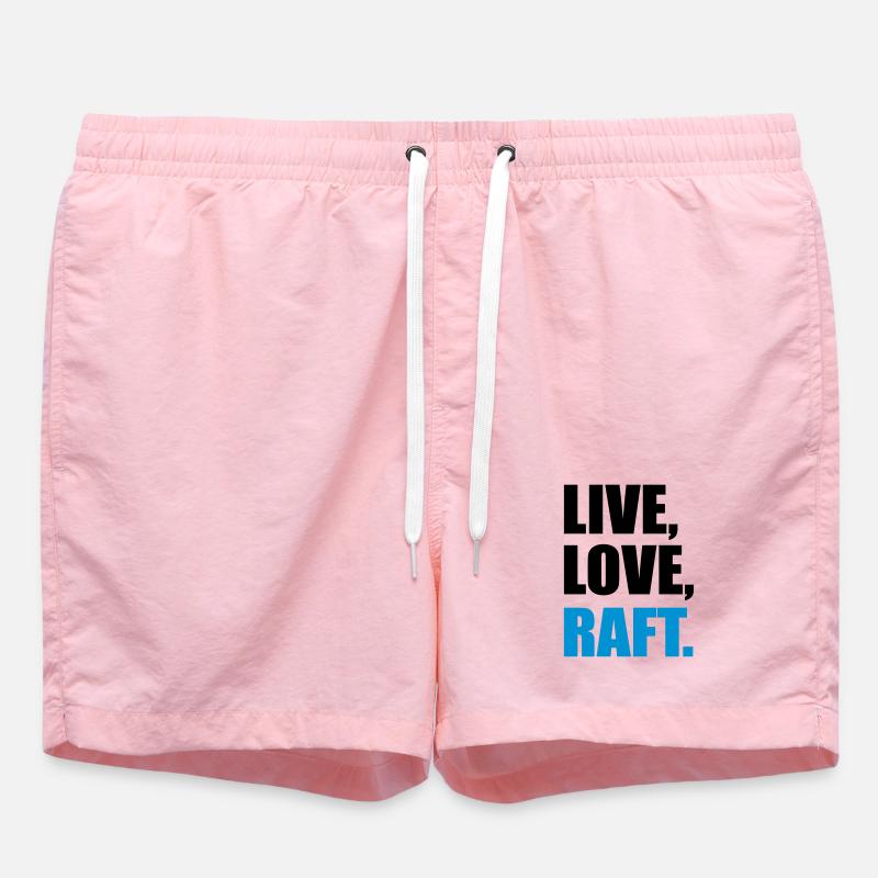 Rafting - Badeshorts - Pink