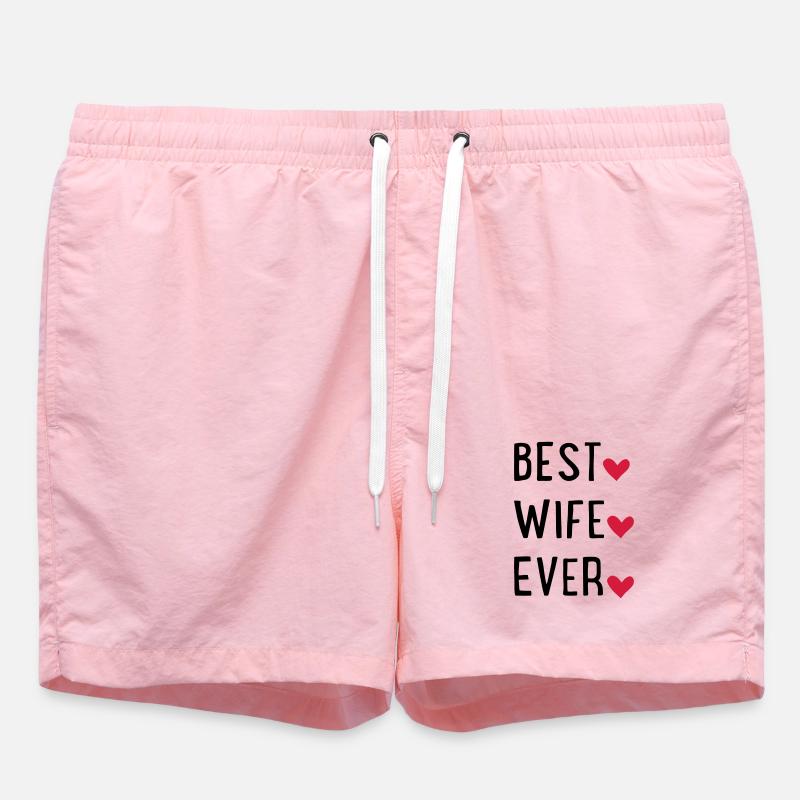 Ehefrau - Badeshorts - Pink