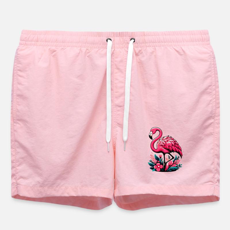 Flamant - Short de bain - rose