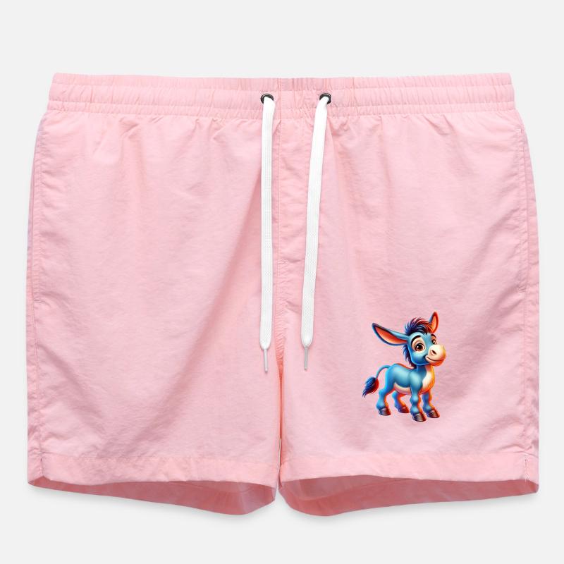Mule âne - Short de bain - rose