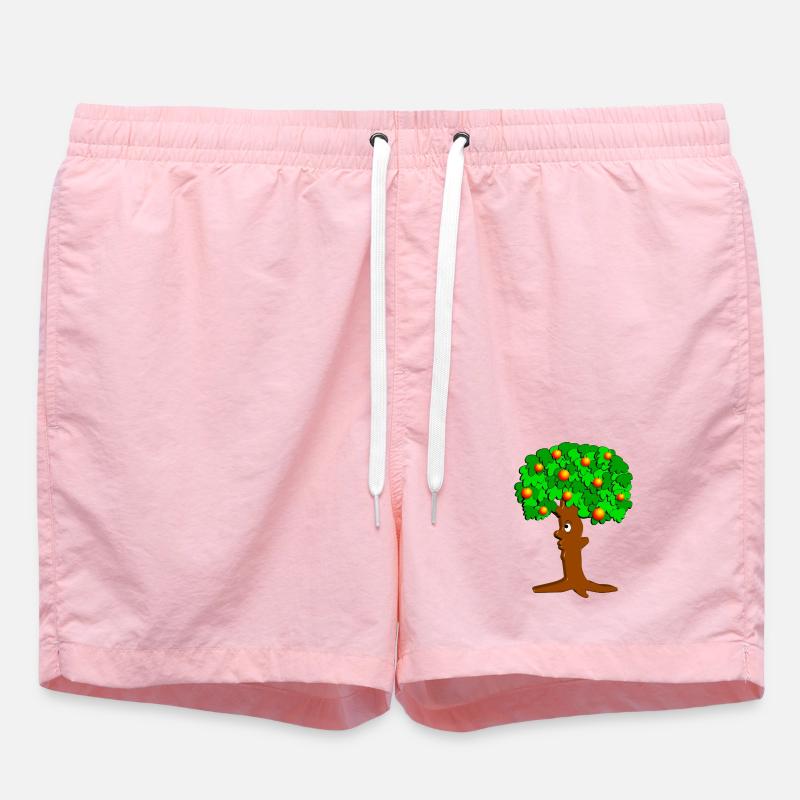 Apfelbaum - Badeshorts - Pink