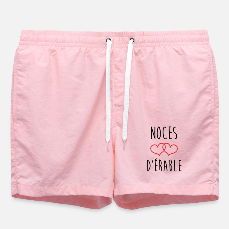Noces d'Érable 58 ans de mariage - Short de bain - rose