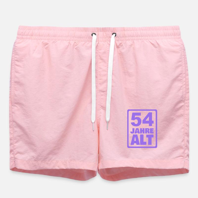 54 - Short de bain - rose