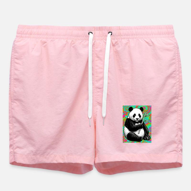 panda - Short de bain - rose