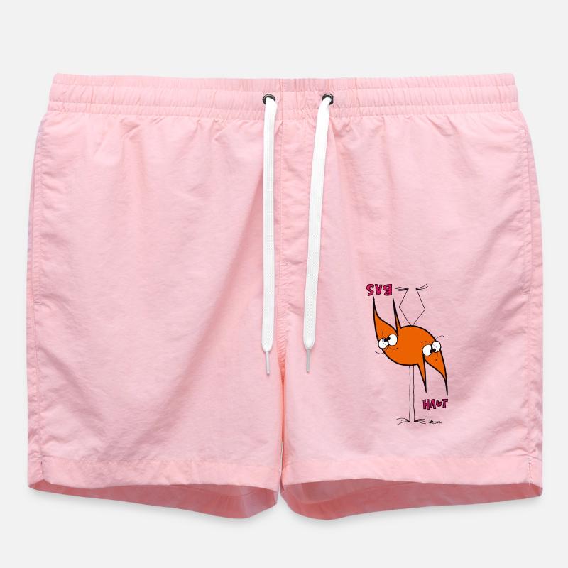 Double Shadoks - Short de bain - rose
