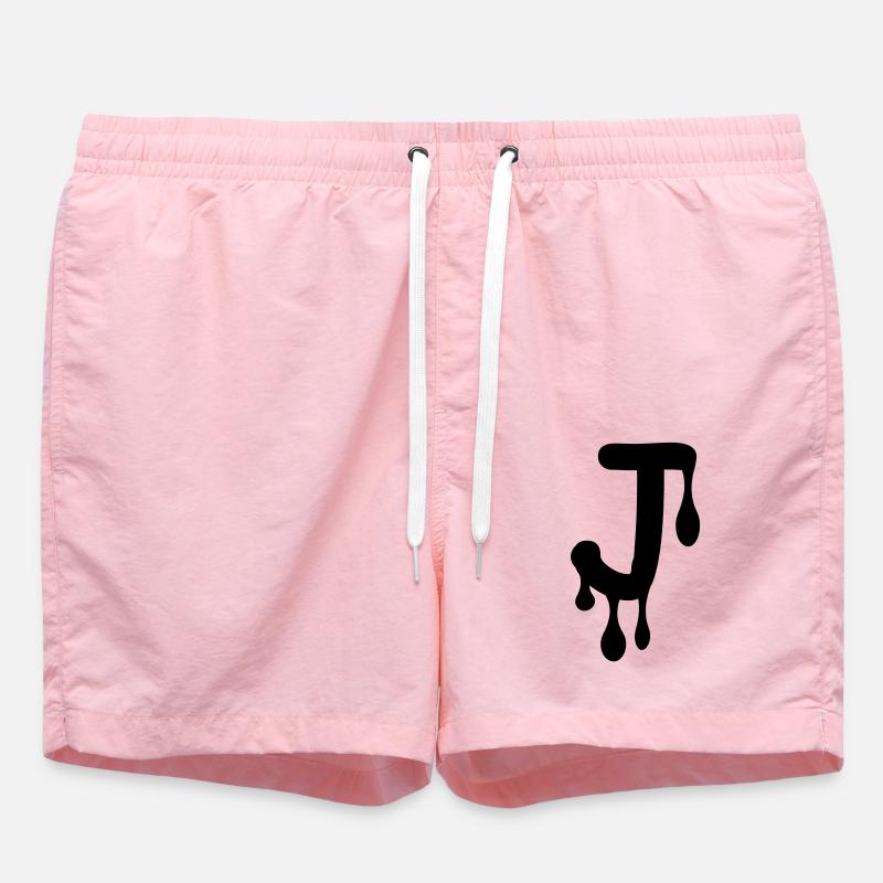 j_comic_graffiti - Badeshorts - Pink
