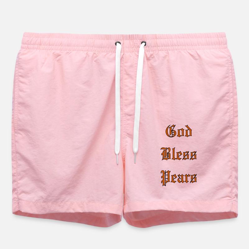 Que Dieu bénisse les poires - Short de bain - rose