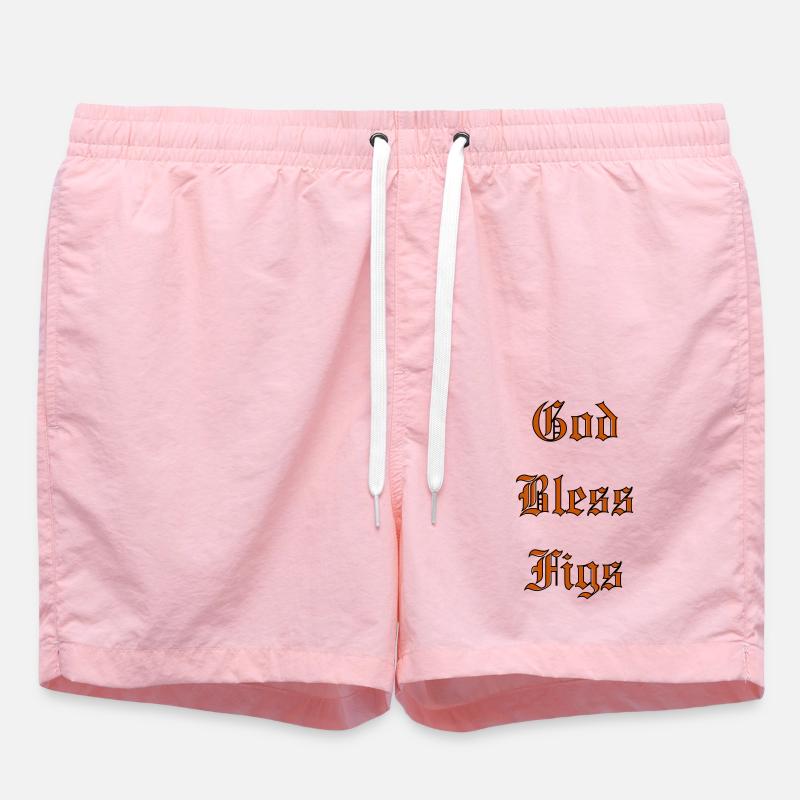 Que Dieu bénisse les figues - Short de bain - rose