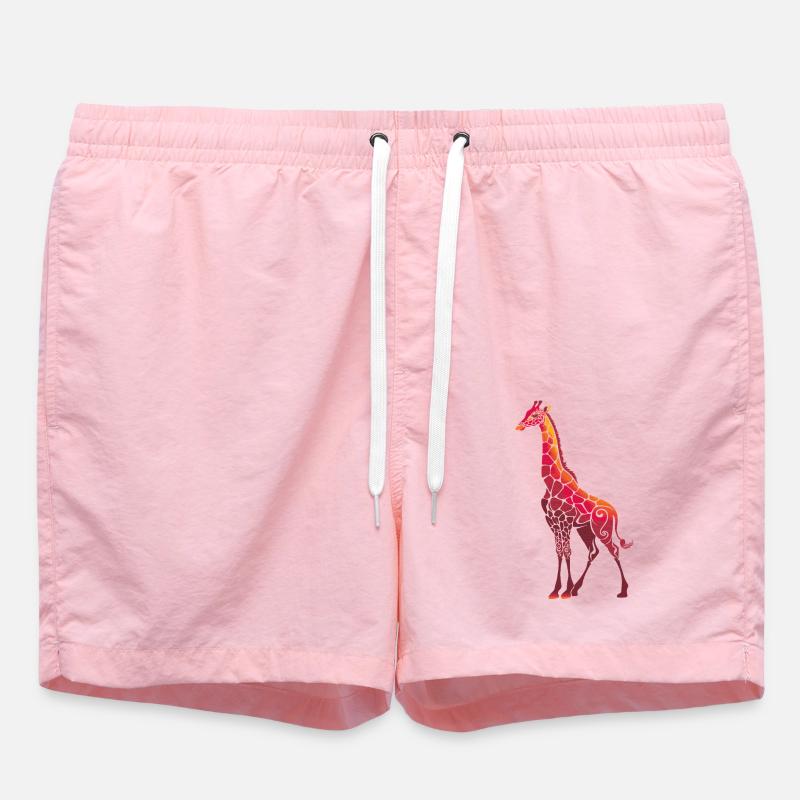 Art de la girafe - Short de bain - rose
