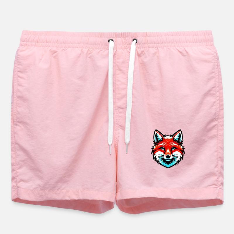 Fox - Swim Trunks - pink