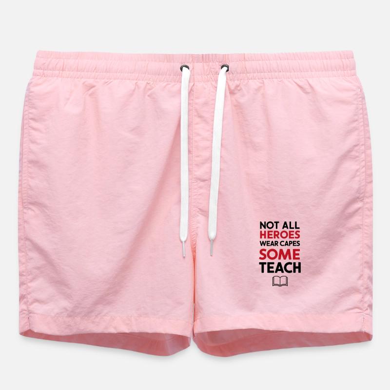 Tous les héros n’enseignent pas - Short de bain - rose