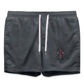 "REBEL EYES – Fearless Expression" - Swim Trunks -  - Front