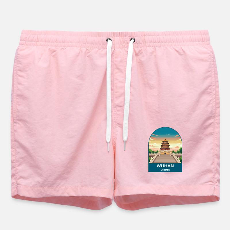 CTY02100 - Short de bain - rose
