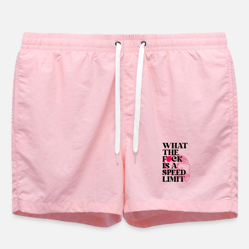 Voiture - Short de bain - rose