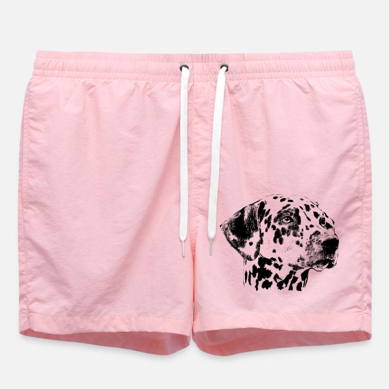 Dalmate - Short de bain - rose