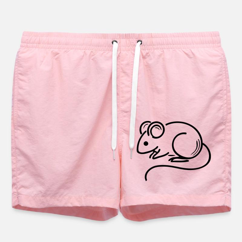 Mouse - Swim Trunks - pink