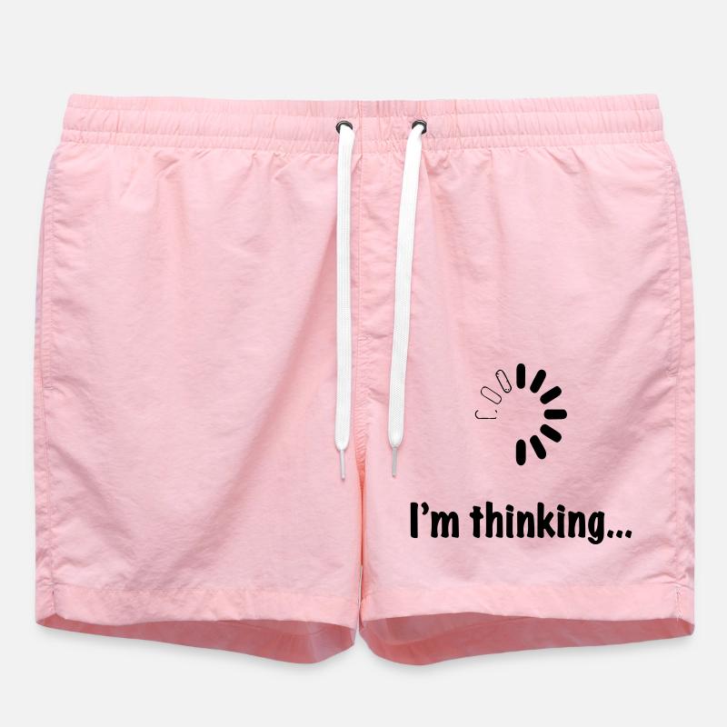 Ich denke nach. - Badeshorts - Pink