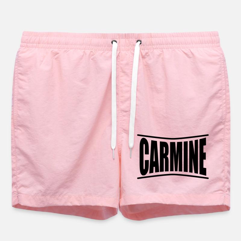 Idée cadeau t-shirt Carmin - Short de bain - rose