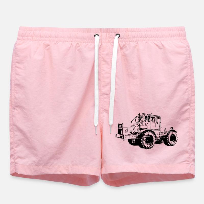 Kraftmaschine K700 Traktor - Badeshorts - Pink