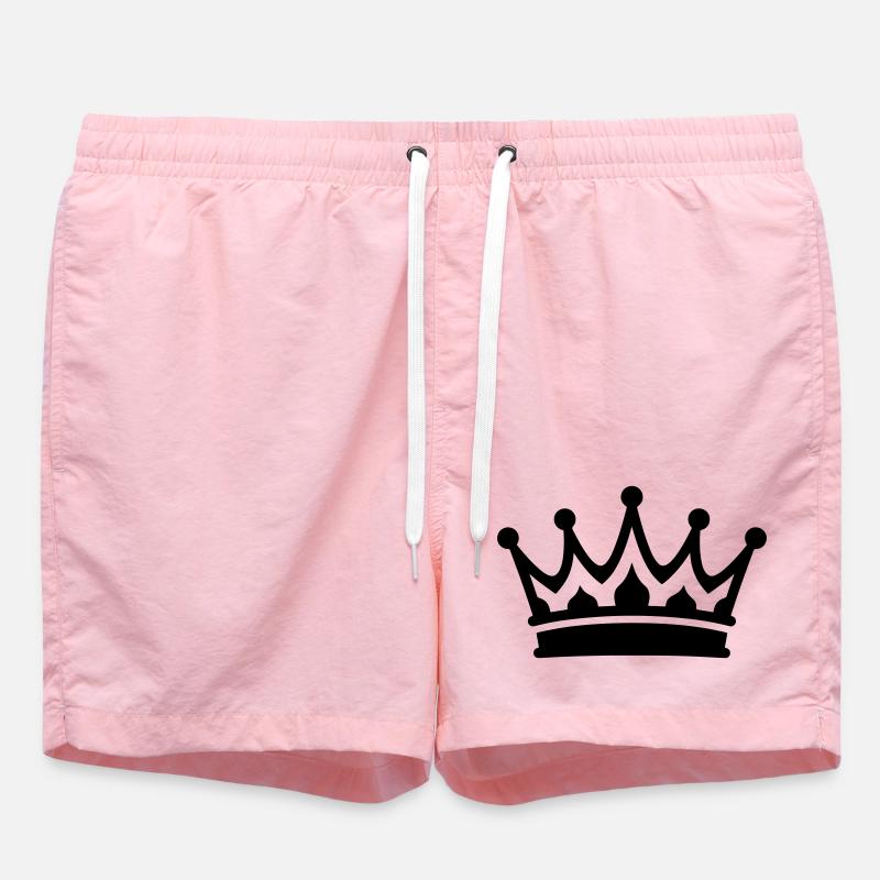 Symbole de la couronne - Short de bain - rose