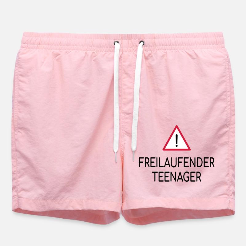 Attention aux adolescents en liberté - Short de bain - rose