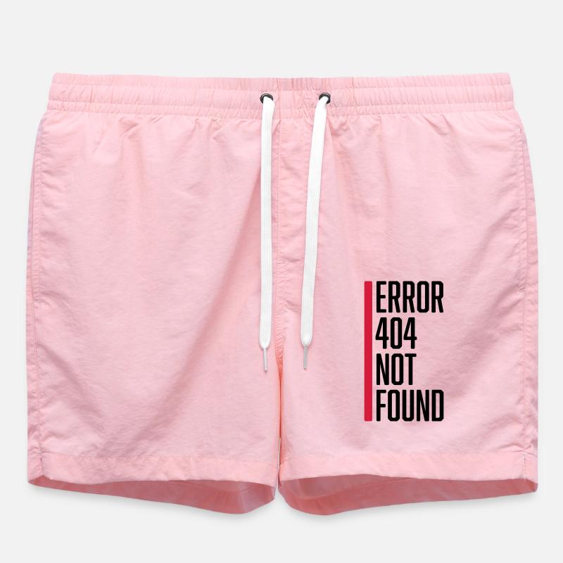 Error 404 not found - Badeshorts - Pink