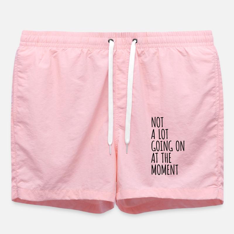 Not much going on - Swim Trunks - pink