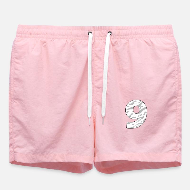 NEUF - 9 - Short de bain - rose