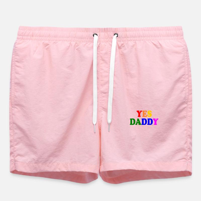Yes daddy - Short de bain - rose
