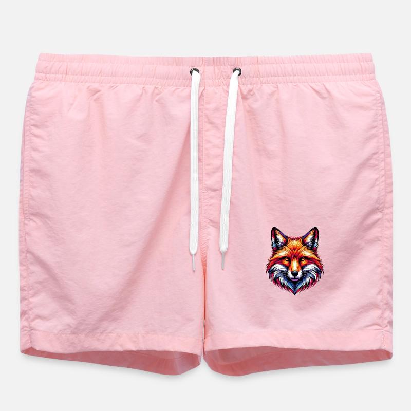 Fox - Swim Trunks - pink