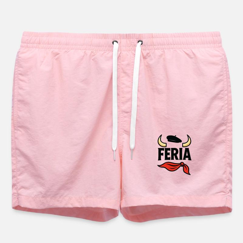 Féria - Pays Basque - Short de bain - rose