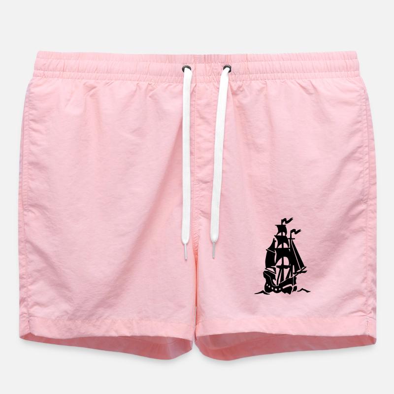 Bateau - Short de bain - rose
