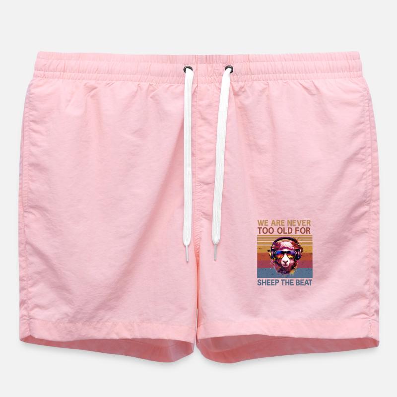 Atmosphaera rétro de mouton - Short de bain - rose