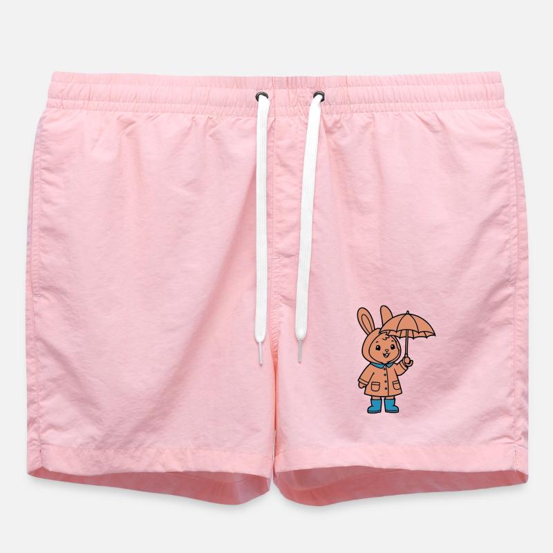 Petit parapluie de lapin mignon - Short de bain - rose