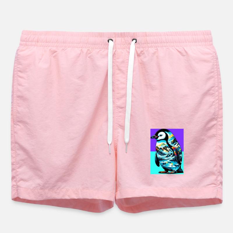pingouin - Short de bain - rose