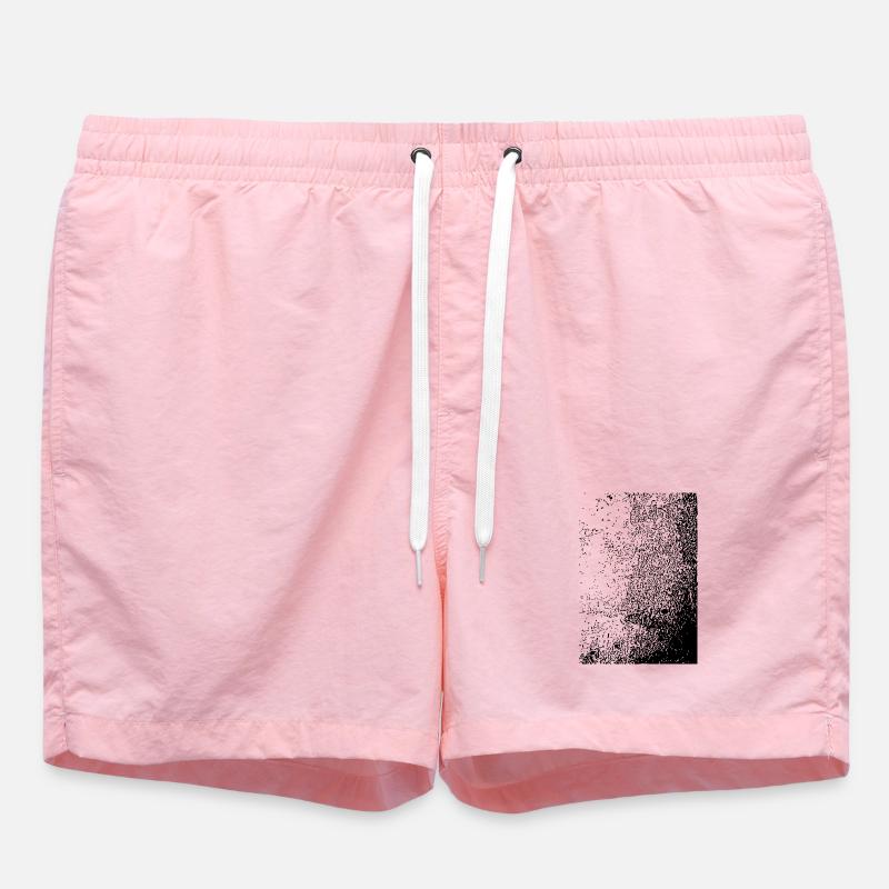 Conception abstraite - Short de bain - rose