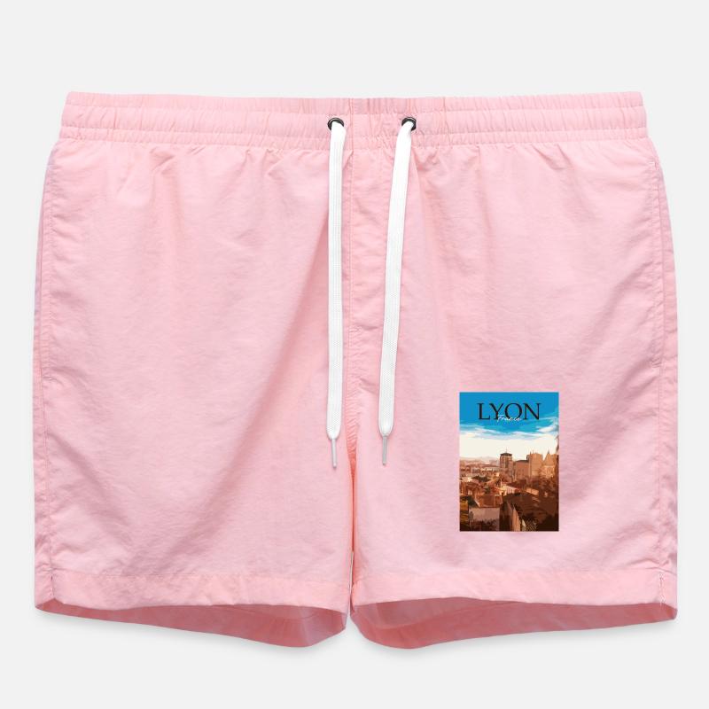 Lyon - Swim Trunks - pink